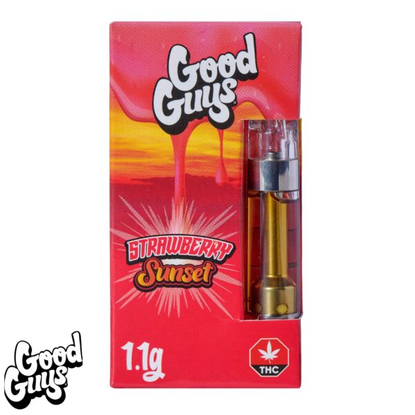 GOOD GUYS VAPE CART – Strawberry Sunset – Canna Trust Delivery Service