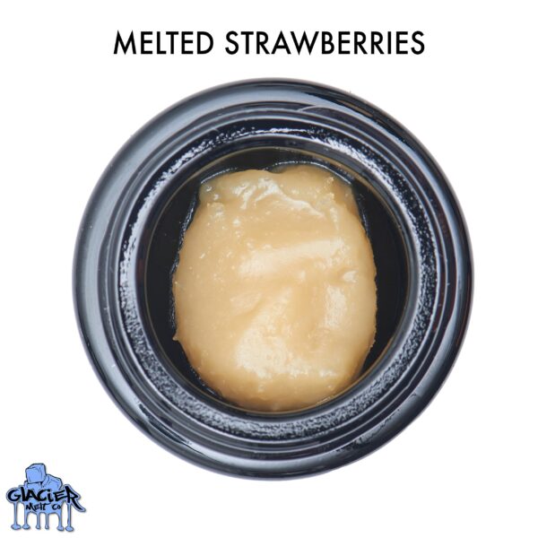 GLACIER MELT ROSIN 2 GRAM JAR - Melted Strawberries