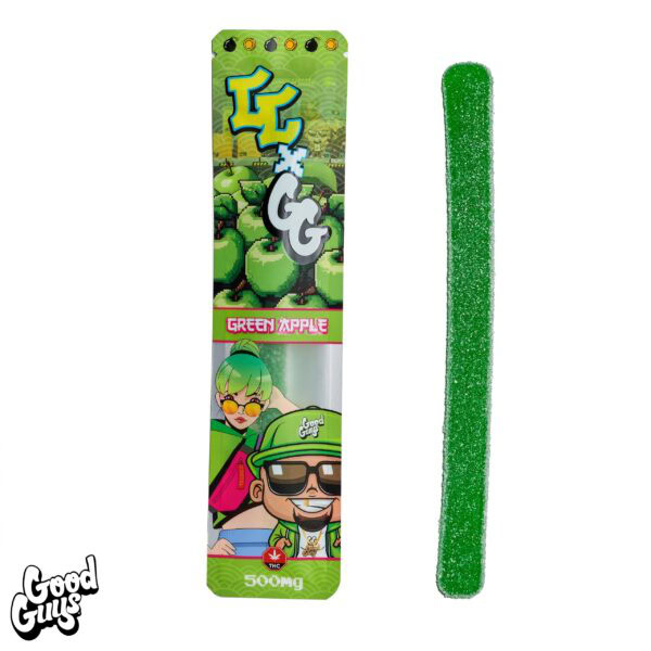 GOOD GUYS GUMMY STRIPS - Green Apple