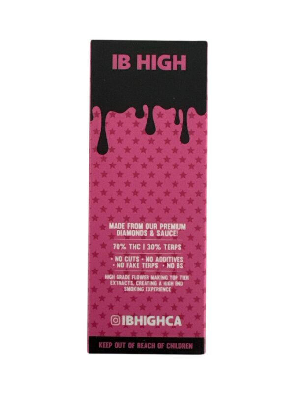 Photoroom_20251029_154510 IB HIGH HTE VAPE PEN - Sticky Minaj