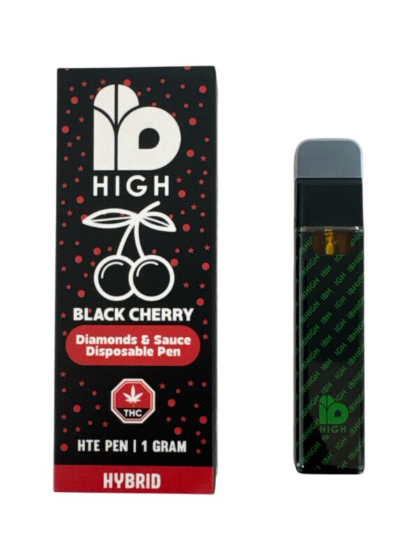 Photoroom_20251029_155936 IB HIGH HTE VAPE PEN - Black Cherry