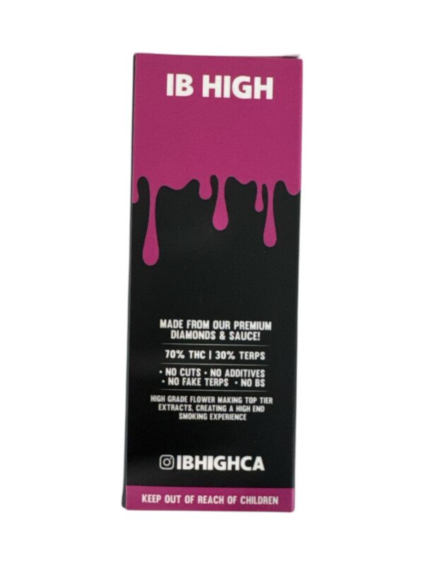 Photoroom_20251029_160156 IB HIGH HTE VAPE PEN - Pink Kush