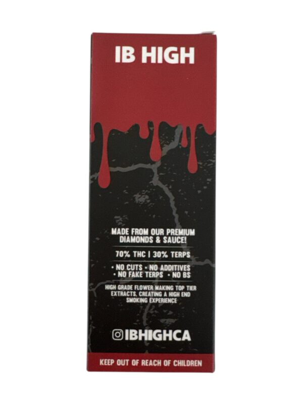 Photoroom_20251029_160548 IB HIGH HTE VAPE PEN - Death Bubba