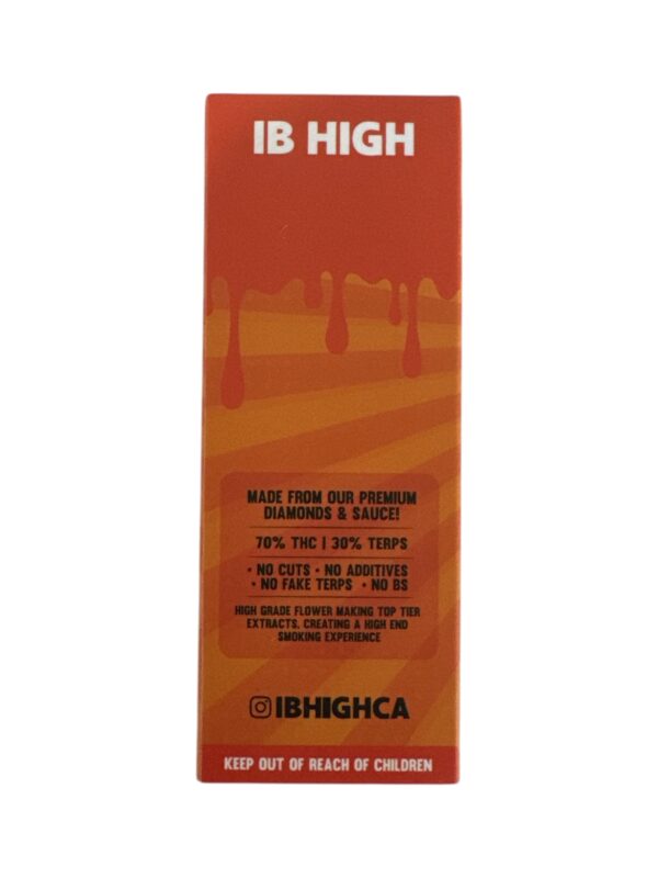 Photoroom_20251029_161508 IB HIGH HTE VAPE PEN - Mimosa