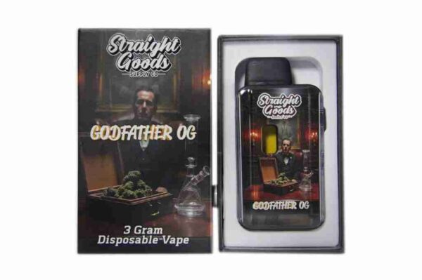STRAIGHT GOODS 3 GRAM VAPE - Godfather O.G