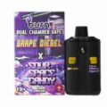 BURN 6 GRAM VAPE - Grape Diesel x Sour Space Candy
