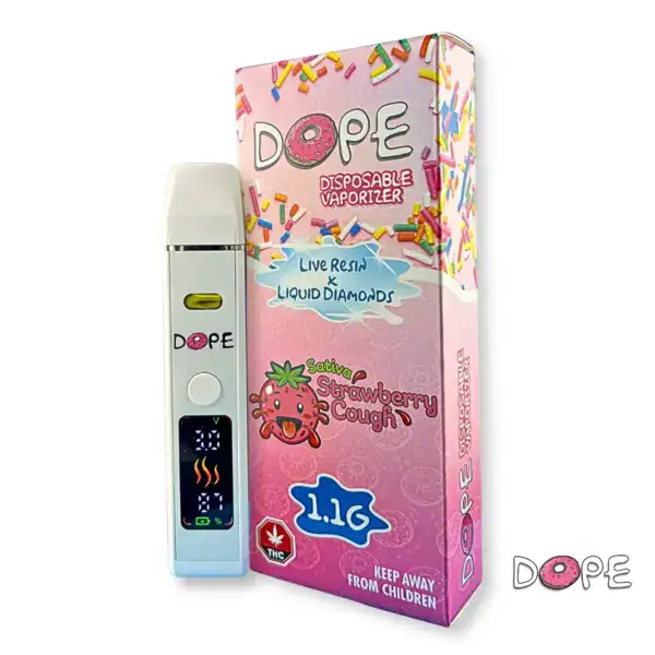 DOPE 1 GRAM VAPE PEN - Strawberry Cough