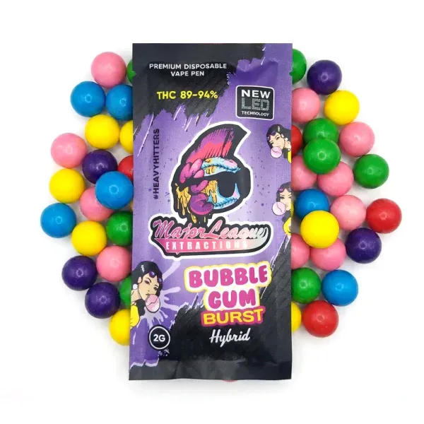 MAJOR LEAGUE 2 GRAM VAPE - Bubblegum Burst