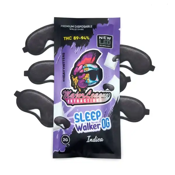 MAJOR LEAGUE 2 GRAM VAPE - Sleepwalker O.G