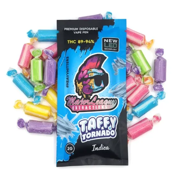 MAJOR LEAGUE 2 GRAM VAPE - Taffee Tornado