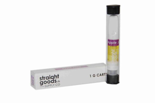 STRAIGHT GOODS  VAPE CART - Apple Juice