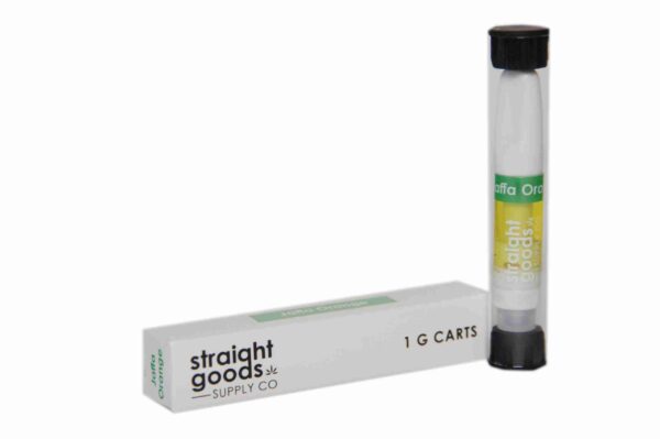 STRAIGHT GOODS  VAPE CART - Jaffa Orange
