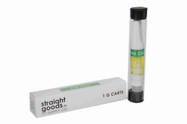 STRAIGHT GOODS  VAPE CART - Pink Citrus