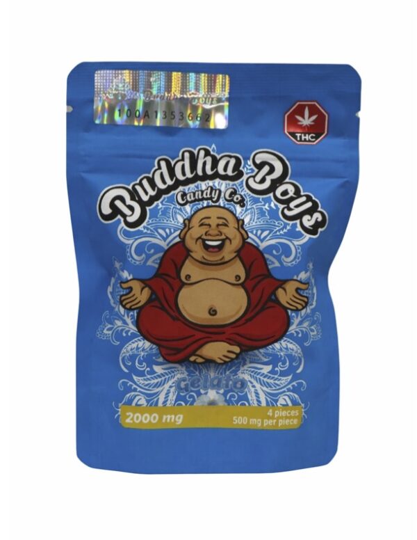 BB-2000-FRNT BUDDHA BOY GUMMYS 2000MG - Cherry