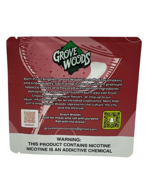 GROVE WOODS WRAPS - Strawberry Daiquiri