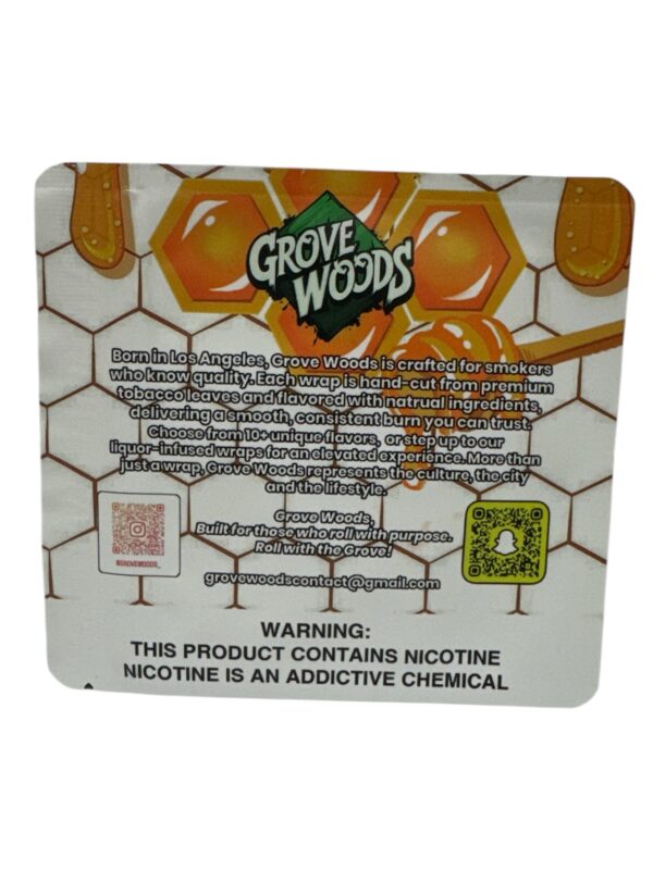 GROVE WOODS WRAPS - Honey Vanilla