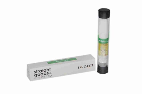 STRAIGHT GOODS VAPE CART - Alien O.G