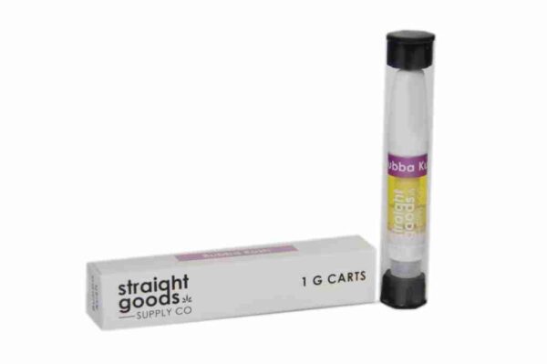 STRAIGHT GOODS VAPE CART - Bubba Kush