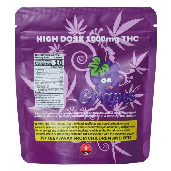 HIGH DOSE GUMMYS - Sour Grape