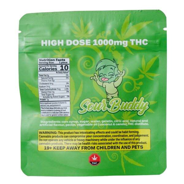 HIGH DOSE GUMMYS - Sour Buddy